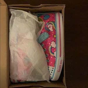 BNIB Skechers TwinkleToes in “Unicorn Craze” Sz 12